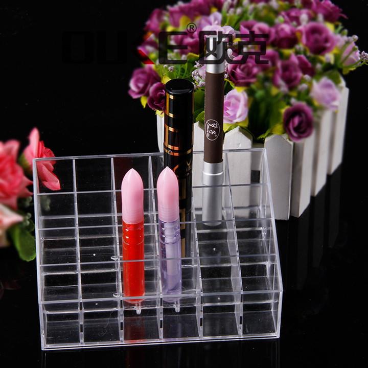 Manufacturer Sale Cheap Clear Lipstick Organizers Acrylic Lipstick Holders