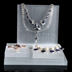 Tvornica veleprodaja čiste akrilne ogrlica prikazati blok