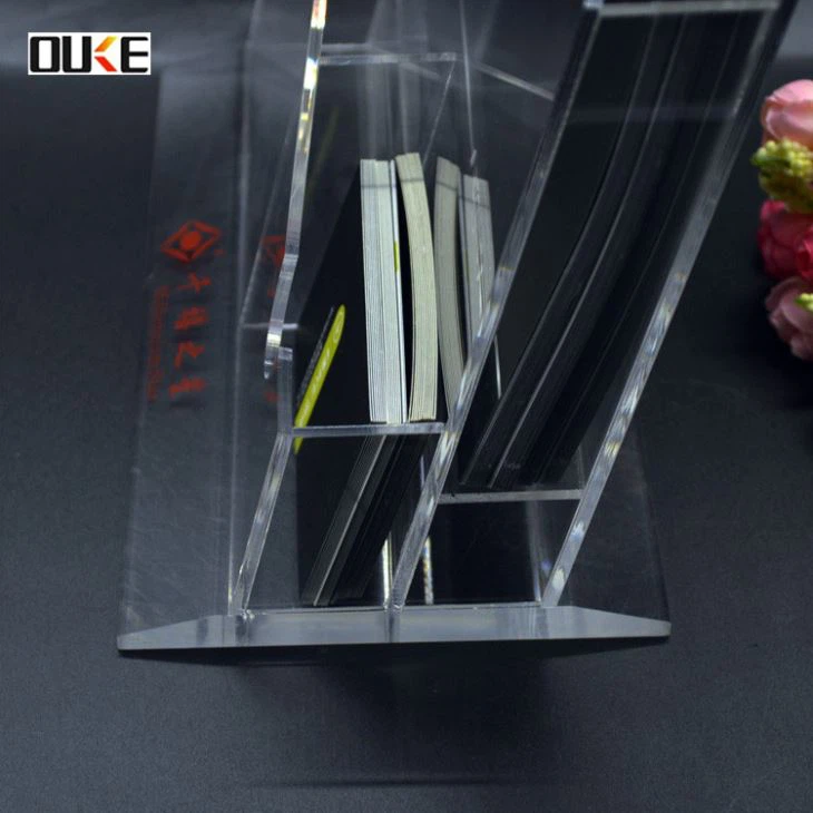 China Suppliers More Functions Clear Acrylic Card Holders