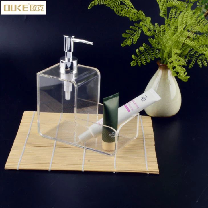 Customized New Design Acrylic Shampoo Box