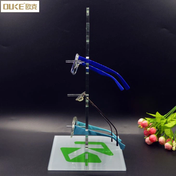 Printing Desktop Acrylic Sunglasses Display Stand