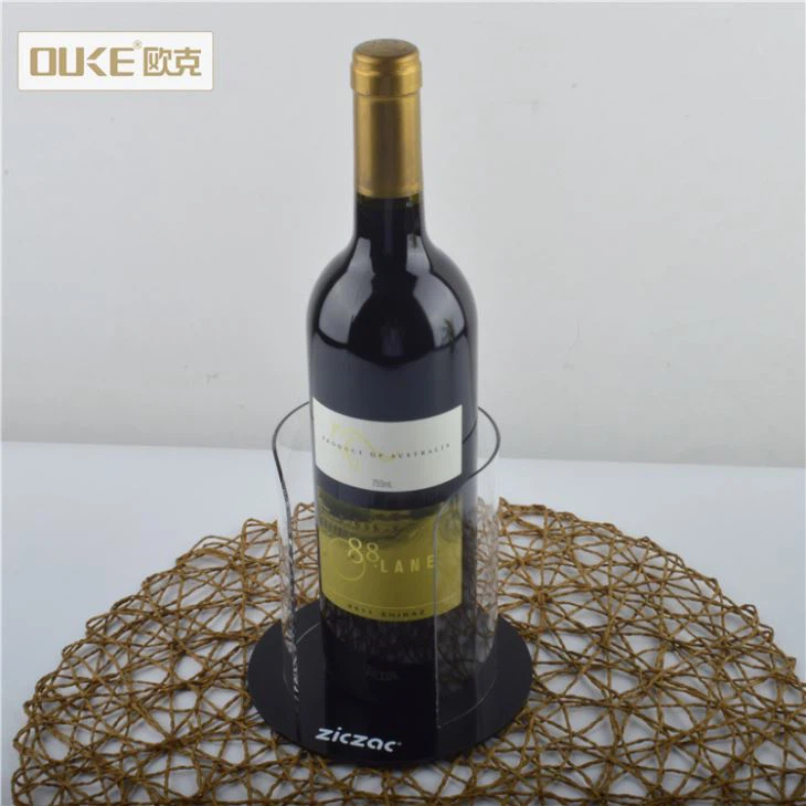 Round New Design Tube Acrylic Wine Box