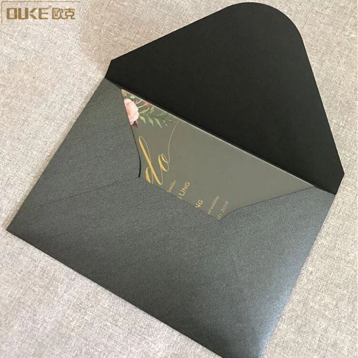 Wholesale Modern Acrylic Wedding Invitation